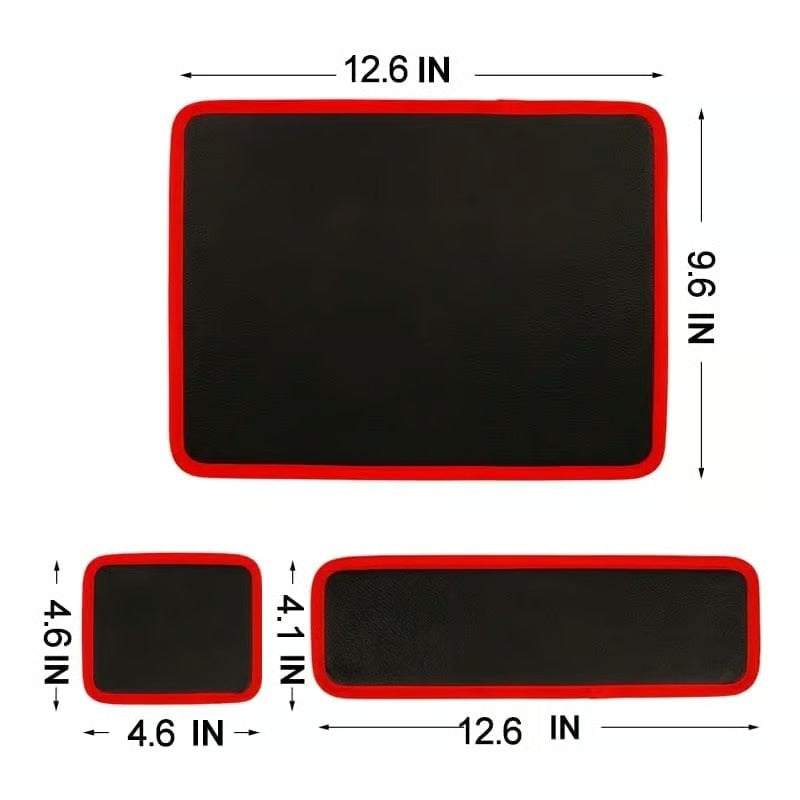 🚗🔧The Flexible Tool Mat That Hugs Any Surface & Never Drops Your 10mm Socket Again