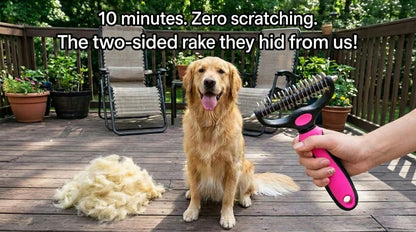 🐶🔥 Double-Sided Pet Hair Remover – Say Goodbye to Hair Everywhere! (🔥 Today Only: 80% OFF) 🐾